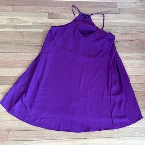 WHBM PURPLE DRESS
